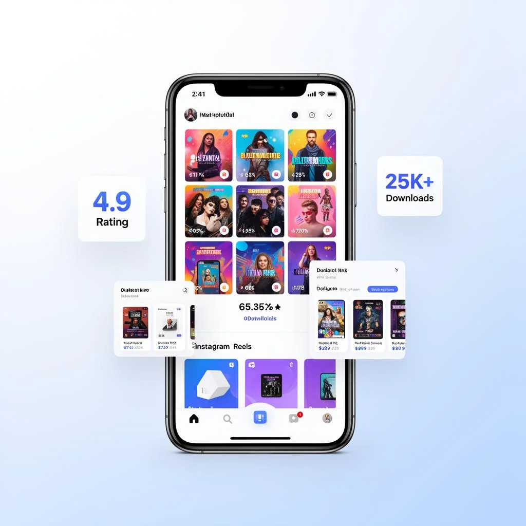 Bundles Bazaar reels feed preview